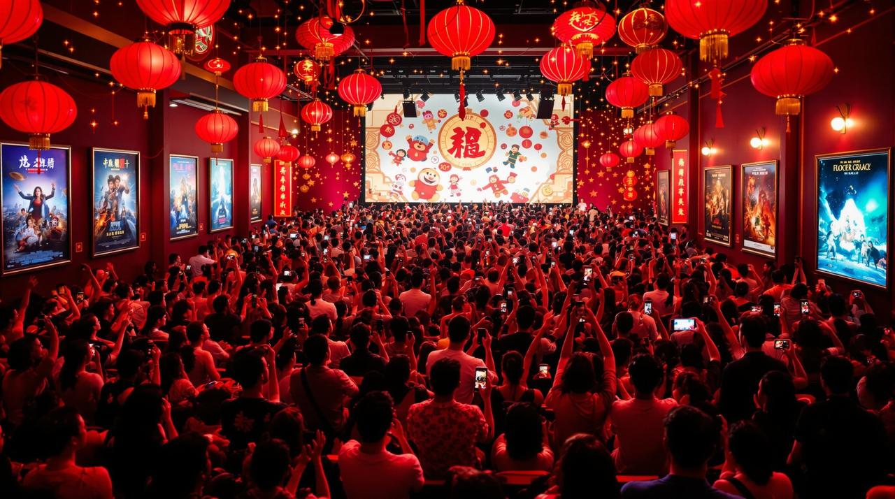 2025年春节档电影票房创历史新高，总票房突破80亿 - 行业动态资讯封面